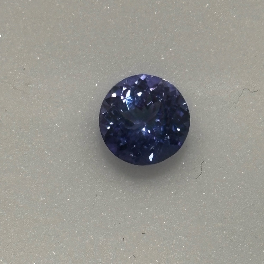 .75CT-Tanzanite-6MM Round - Picture 5 of 7